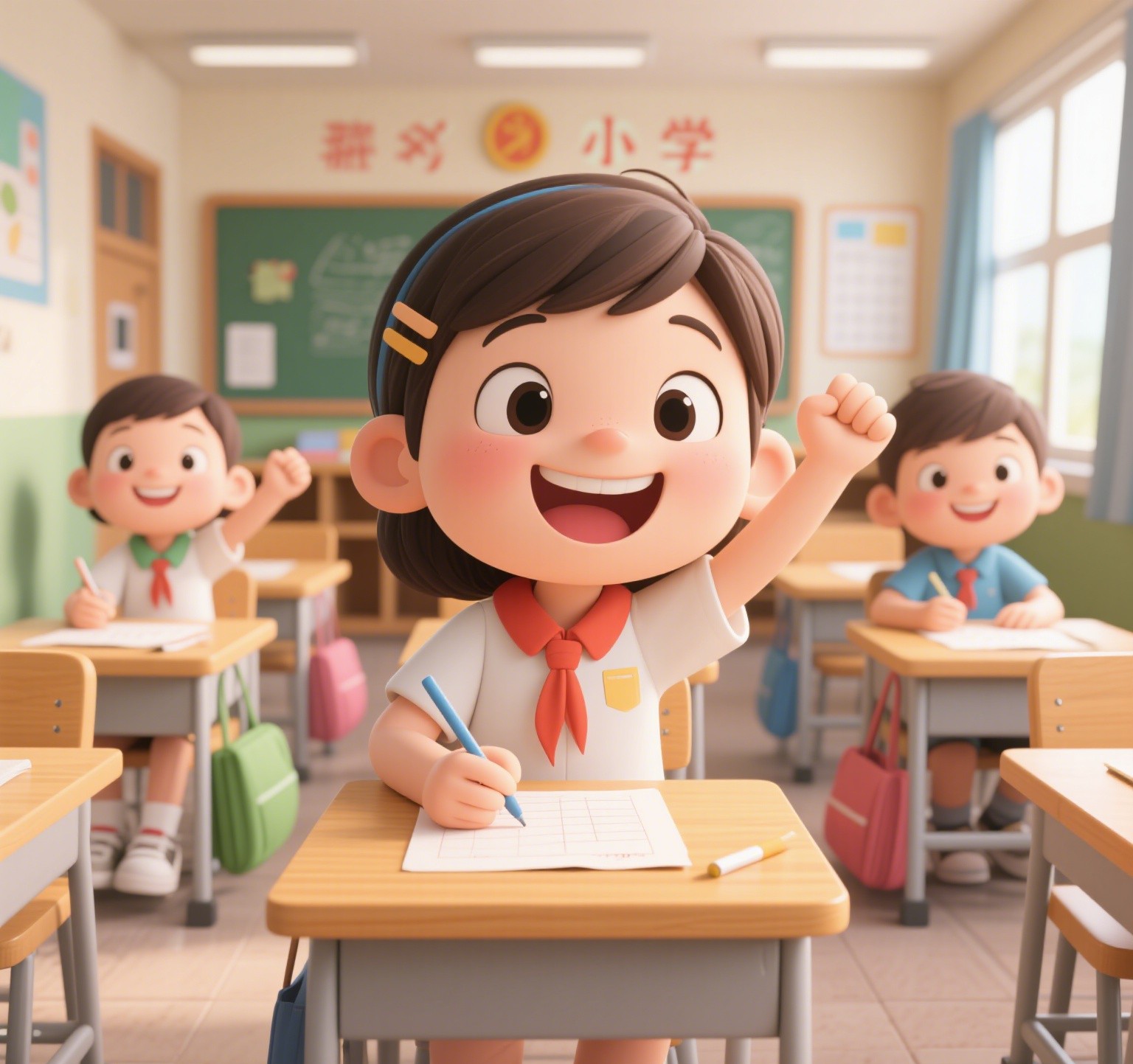 考試場景